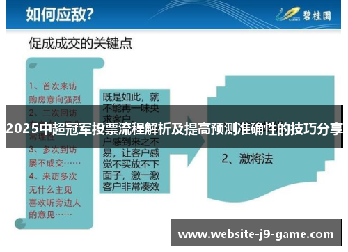 2025中超冠军投票流程解析及提高预测准确性的技巧分享 2025中超冠军投票流程解析及提高预测准确性的技巧分享